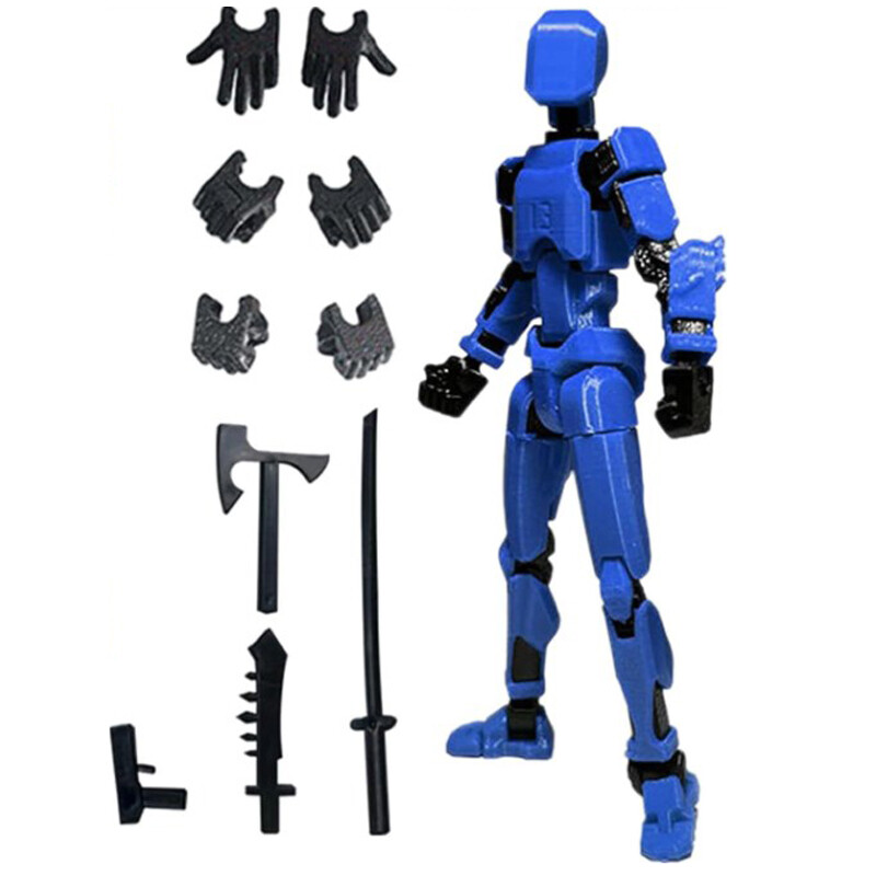 T13 titan 13 action figure nova n13 dummy 3d titans multi-jointed figures robot