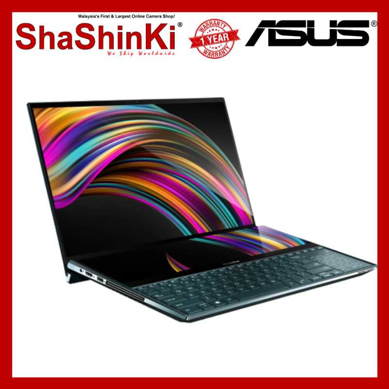 ASUS 15.6 ZenBook Pro Duo UX581LV Multi-Touch Laptop (Celestial Blue) Malaysia