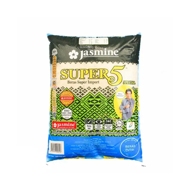 Beras Jasmine Super Import Super 5 1kg Lazada
