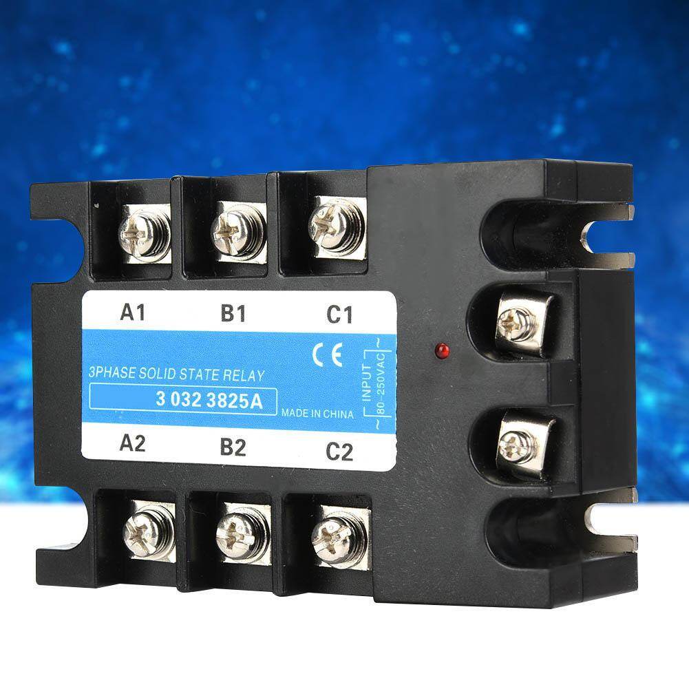 Three Phase Solid State Relay 80-250VAC Input SSR3 AC-AC Electrical Equipment for CNC Machinery