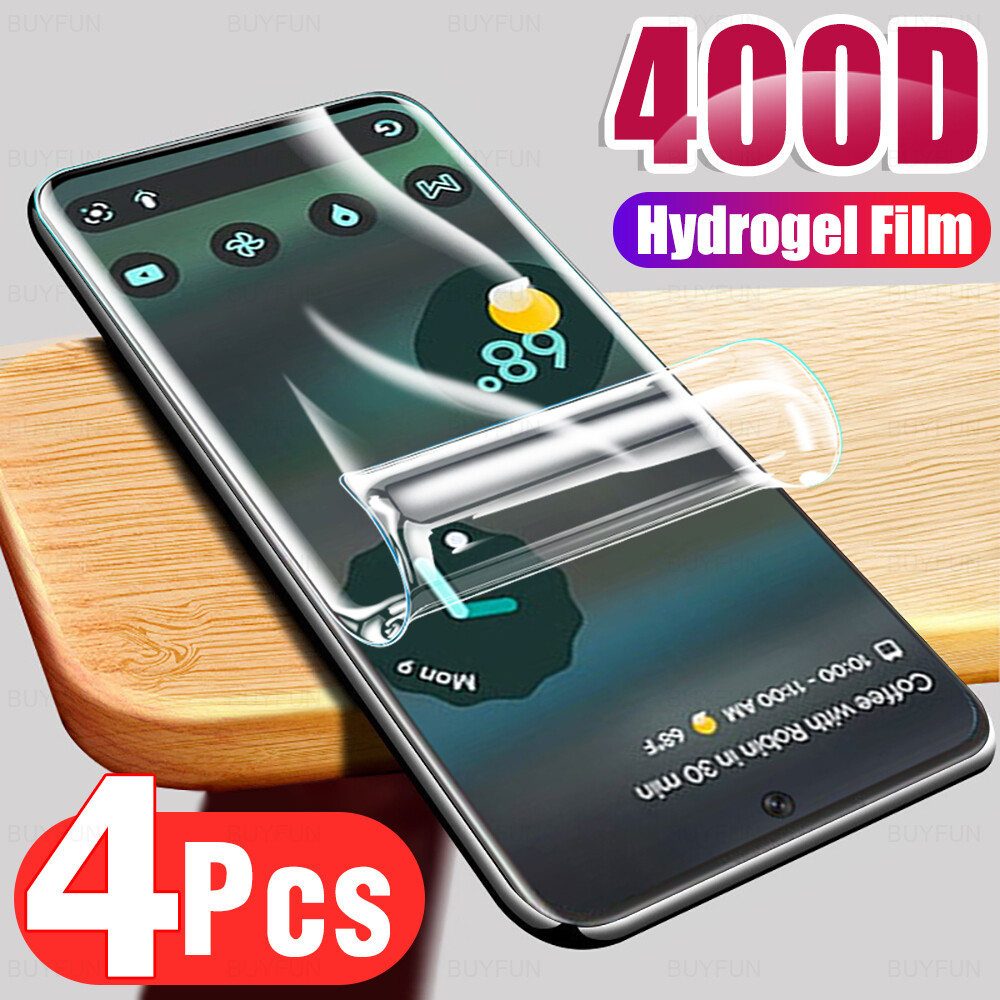 4pcs 400D Hydrogel film For Google Pixel 6a Screen Protectors 3D For Gogle Pixel6a 6 6 Pro 6Pro Pixel6 Protective No Glass Cover