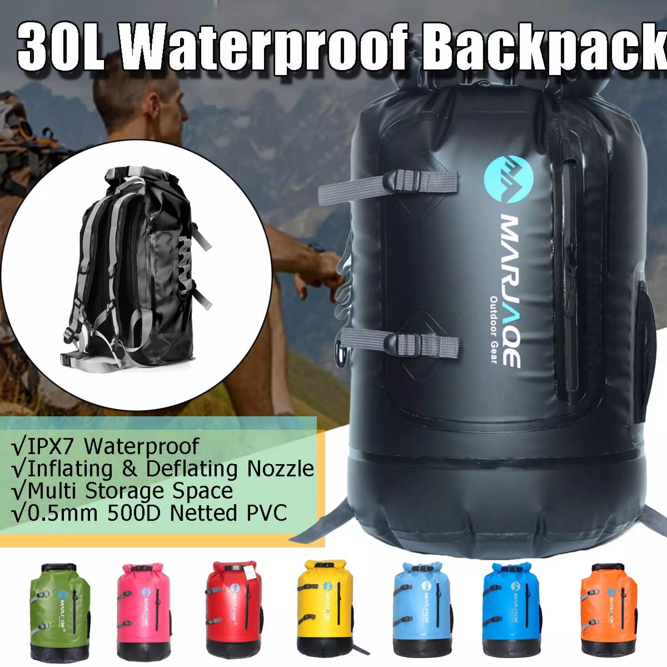 ipx7 backpack