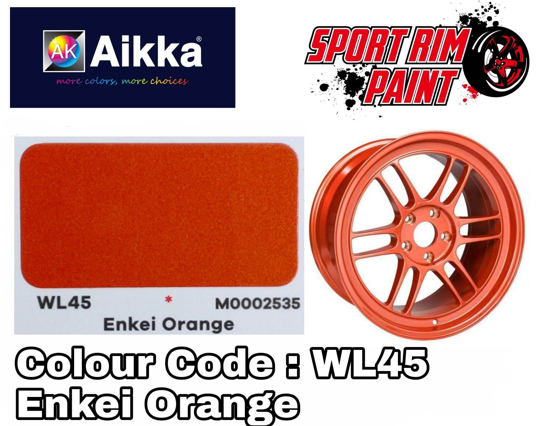 AIKKA Aerosol Spray 2K Paint/ Car Body Motor Sport Rim Touch Up Paint