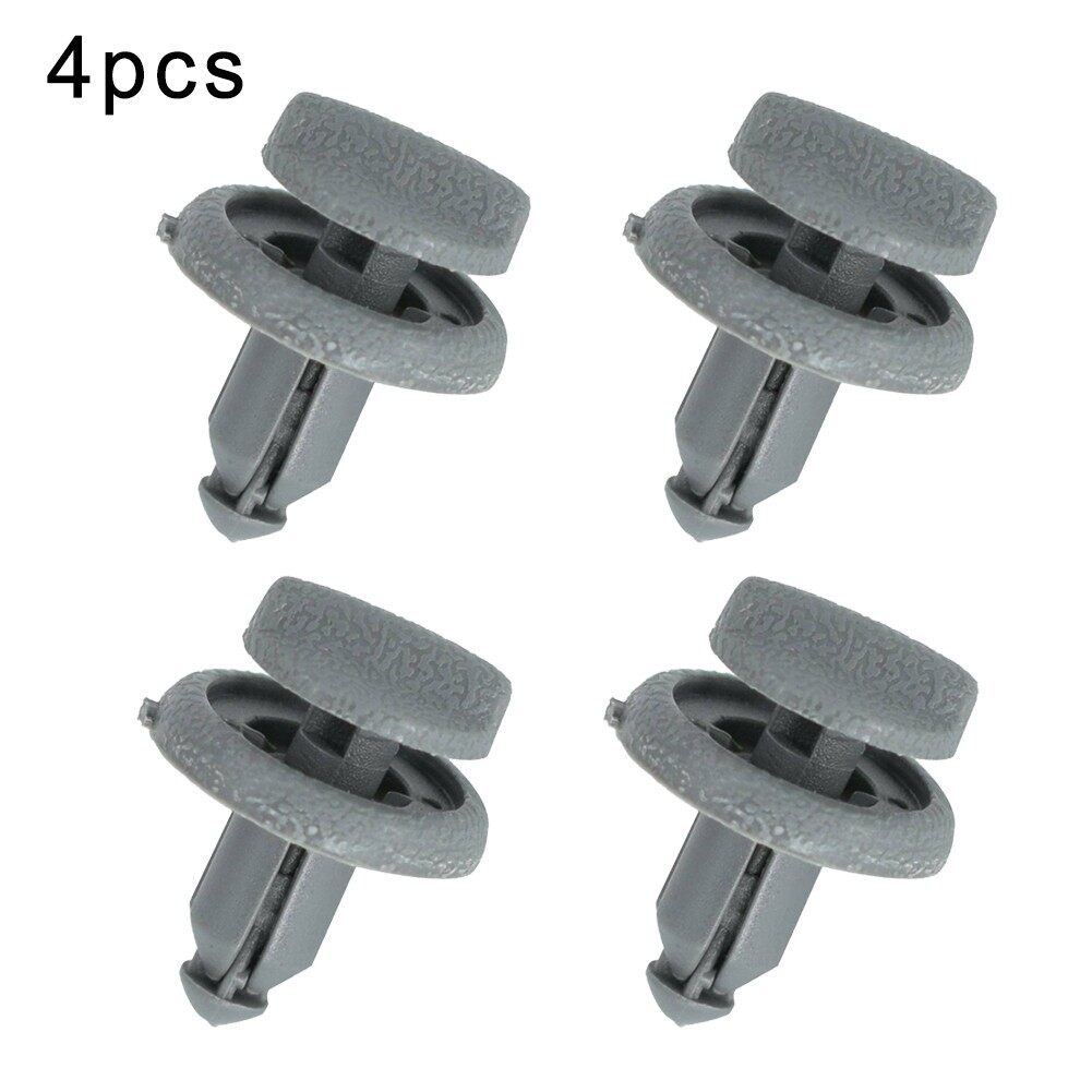 Shelf Clips 4pcs Boot Bracket Gray Rear Replacement Replaces Retaining