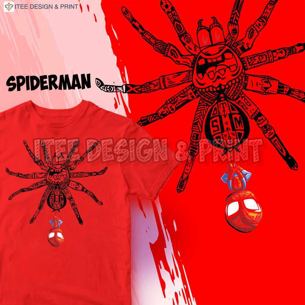 Spiderman Baju T Shirt Perempuan Lengan Pendek T Shirt Men Kemeja Lelaki Vest Zanea Blouse Cotton Budak Gift Cardigan Plus Size Singlet Women Blazer Tie Dye Long Dress Baby Newborn Pyjamas Clothing Murah