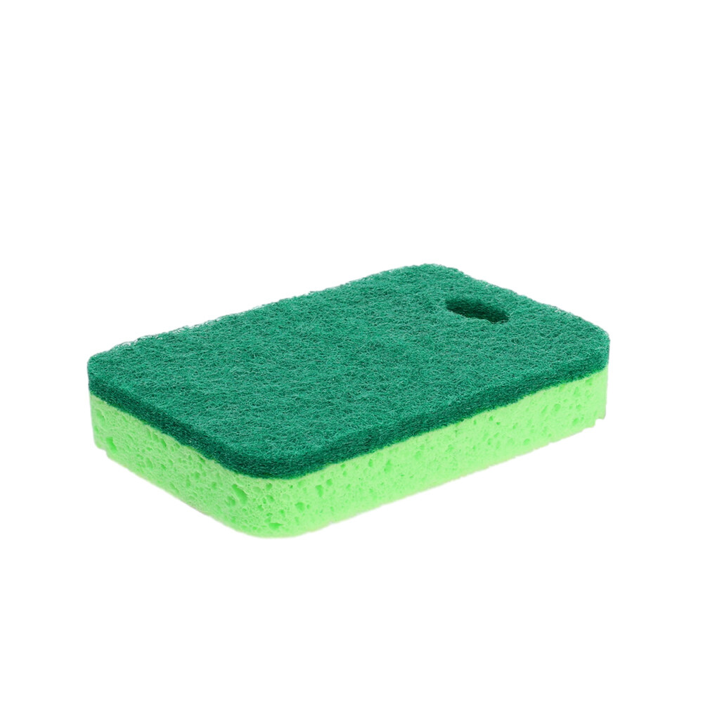 1/3Pcs Wood Pulp Dishwashing Sponge Double-Side Pot Dish Cleaning Sponge Absorbing Scouring Pad Household Cleaning Tools