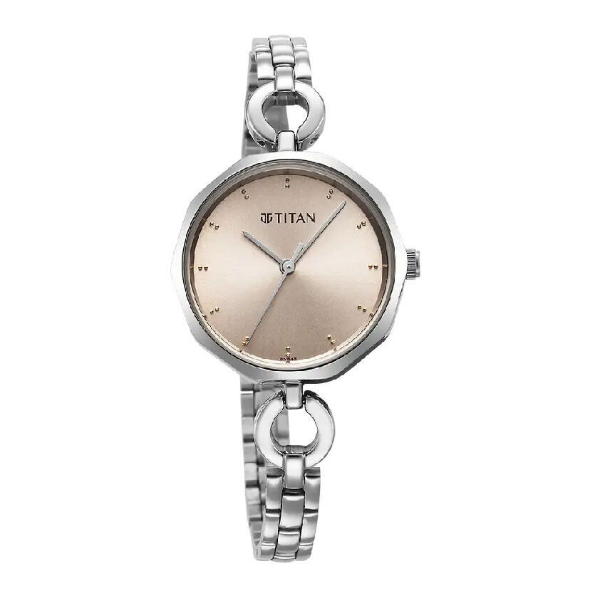 Titan Karishma Silver Dial Watch for Women 2702SM01 Lazada