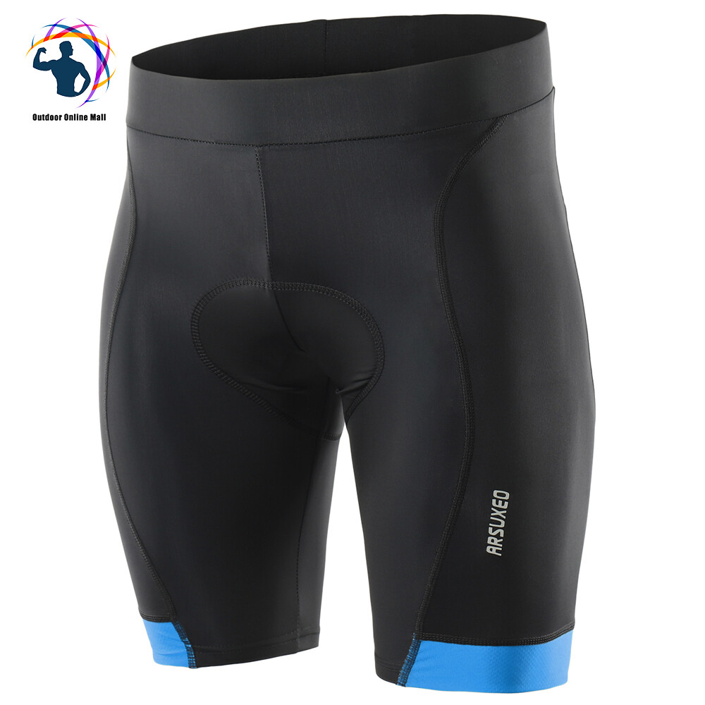 Men Summer Cycling Shorts Quick Dry Breathable Gel Padded Bike Riding Biking Compression Shorts Tights