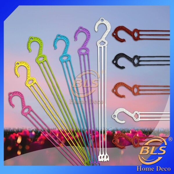 BLS PLASTIC FLOWER POT HANGER PLANTS HANGING GARDENING POTS DECO TOOLS