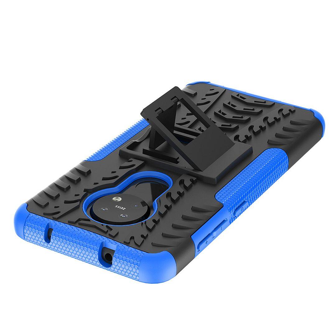 FAYANGRIES Ốp Cho Nokia 7.2 (6.3 "), Ốp Lưng Chống Sốc PC Cứng Và TPU Mềm Bọc Giáp 2 Trong 1 Giá Đỡ Giá Đỡ Giá Đỡ Chân Đế Ốp Điện Thoại