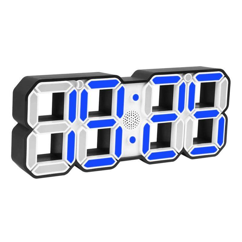 Đồng Hồ Báo Thức Điện Tử Cảm Ứng Thông Minh, HẸN GIỜ ĐO Nhiệt Kế Có Đèn LED 3D bán chạy