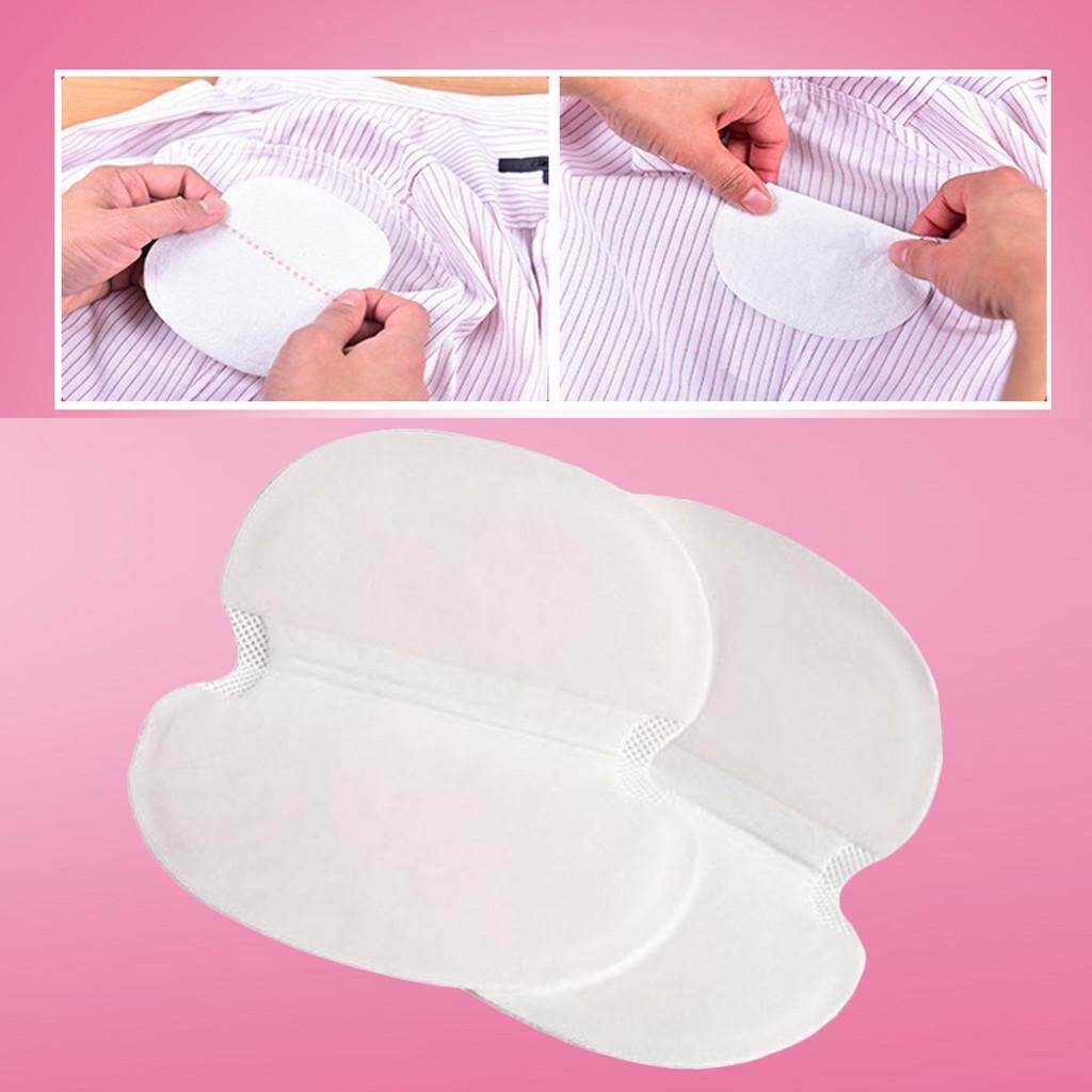 [FREE SHIPPING] 50PC Underarm Pads Dress Underarm Arm Sweat Pads Under Arms Deodorant Sweat Pads