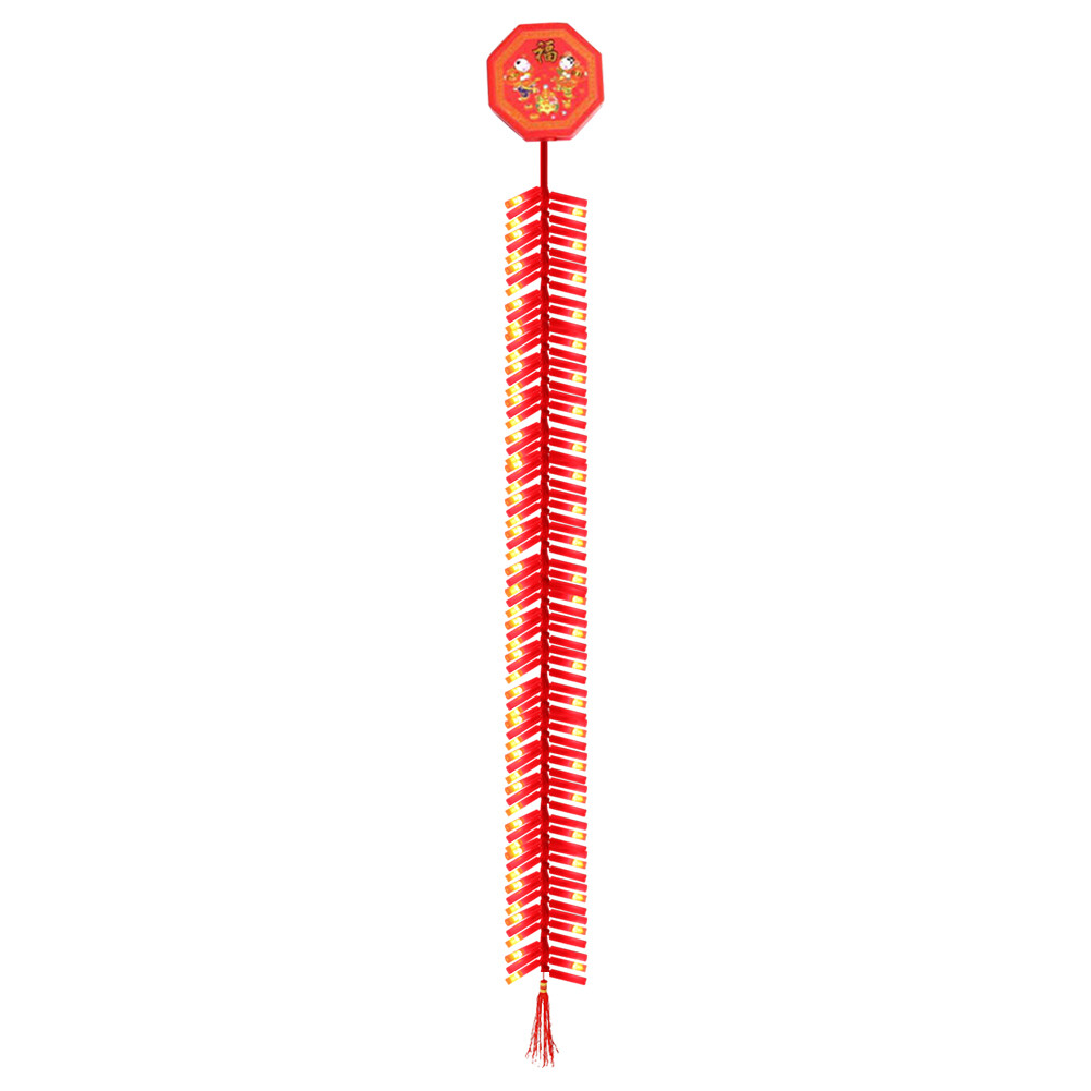 Đèn Pháo Điện Tử 92LED 1.35M Có Dây Đèn LED AC220V Âm Thanh