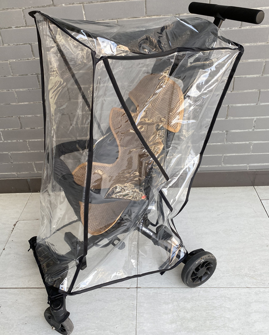 VREN Tấm Che Mưa Cho Xe Đẩy Em Bé Tấm Chắn Bụi Chống Nước PVC Tấm Che Chống Gió Thiết Thực Cho Xe Đẩy Em Bé Thông Dụng Phụ Kiện Xe Đẩy