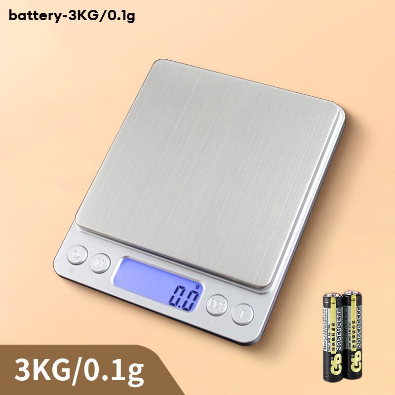 XIAOMIMIJIA Kitchen scale baking stainless steel electronic household small kitchen electronic scale