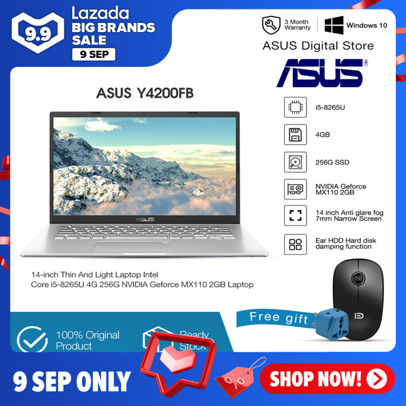 Asus FL8700FB I5 8265u 4G256GB SSD MX110-2G 15.6-inch HD laptop Malaysia