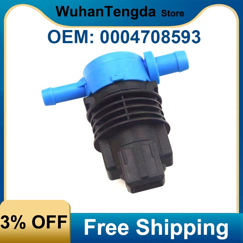 A0004708593 4708593 canister electronic valve for mercedes benz w204 s204 w463 w221 vapor canister purge solenoid valve