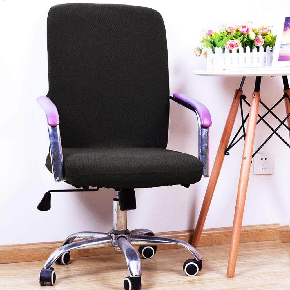 Phòng họp Ghế Máy Tính Ghế Văn Phòng Thun Bọc Ghế Chống bẩn Có Thể Tháo Rời Nắp Ghế cho Máy Tính Ghế Chắc Chắn màu sắc giá rẻ