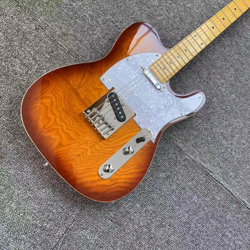 TL electric guitar 22 frets maple,Canada GRAPH TECH Nut,high quality Top Daddario strings accessory Guitar Musical Instrument Malaysia