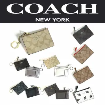 coach zip coin purse