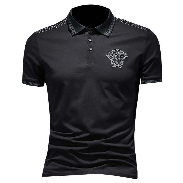 Áo Polo Công Sở Màu Đen Và Trắng, Áo Thun Nam Versace Chính Hãng, Medusa Áo Sơ Mi Dài Tay Khoan Nóng Bỏng Sáng Bóng (Điểm) – OEM ,SKU : 1403658956_VNAMZ-5815225234 >>>🇻🇳 Top1Vietnam 🛒>>> lazada.vn 🇻🇳🇻🇳🇻🇳🛒🛍🛒