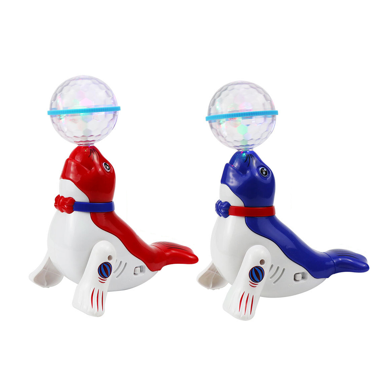 HZY Electric Music Lighting Sea Lion Toy Cognitive Ability Interactive Ability Intelligence Rotating Lights Dancing Sea Lions Electric Sea Lion Pets for Kids