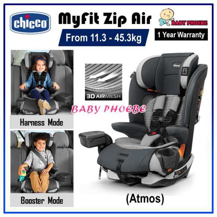 chicco myfit zip booster