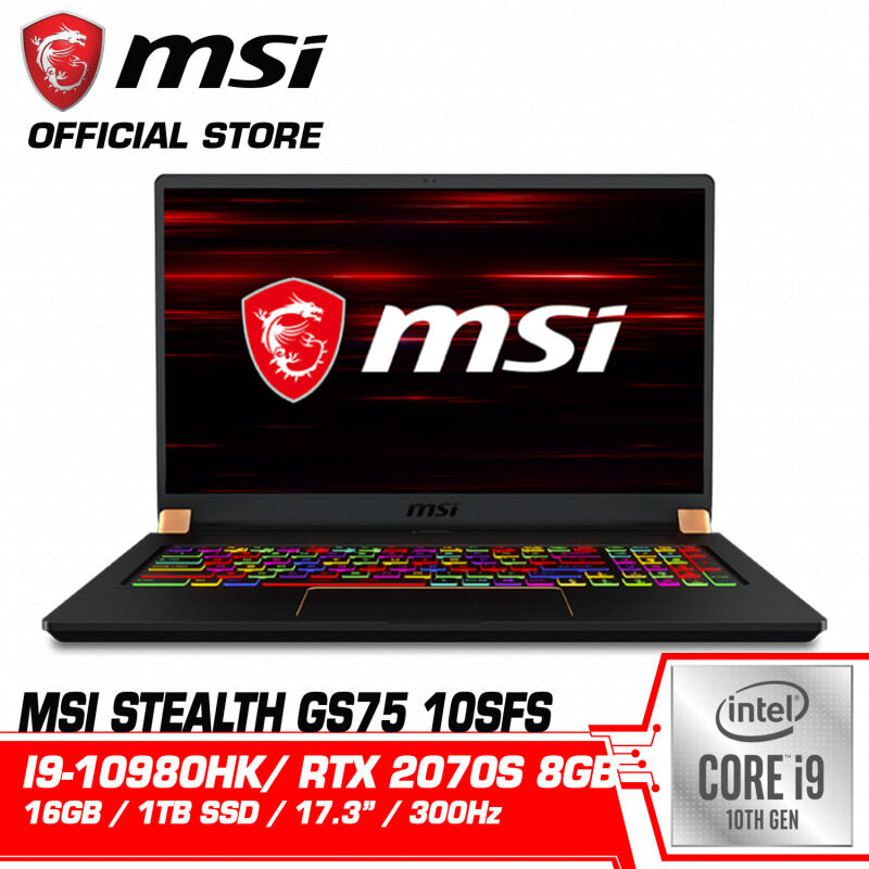 GS75 Stealth 10SFS (GeForce RTX™ RTX2070 Super Max-Q ,GDDR6 8GB) Malaysia