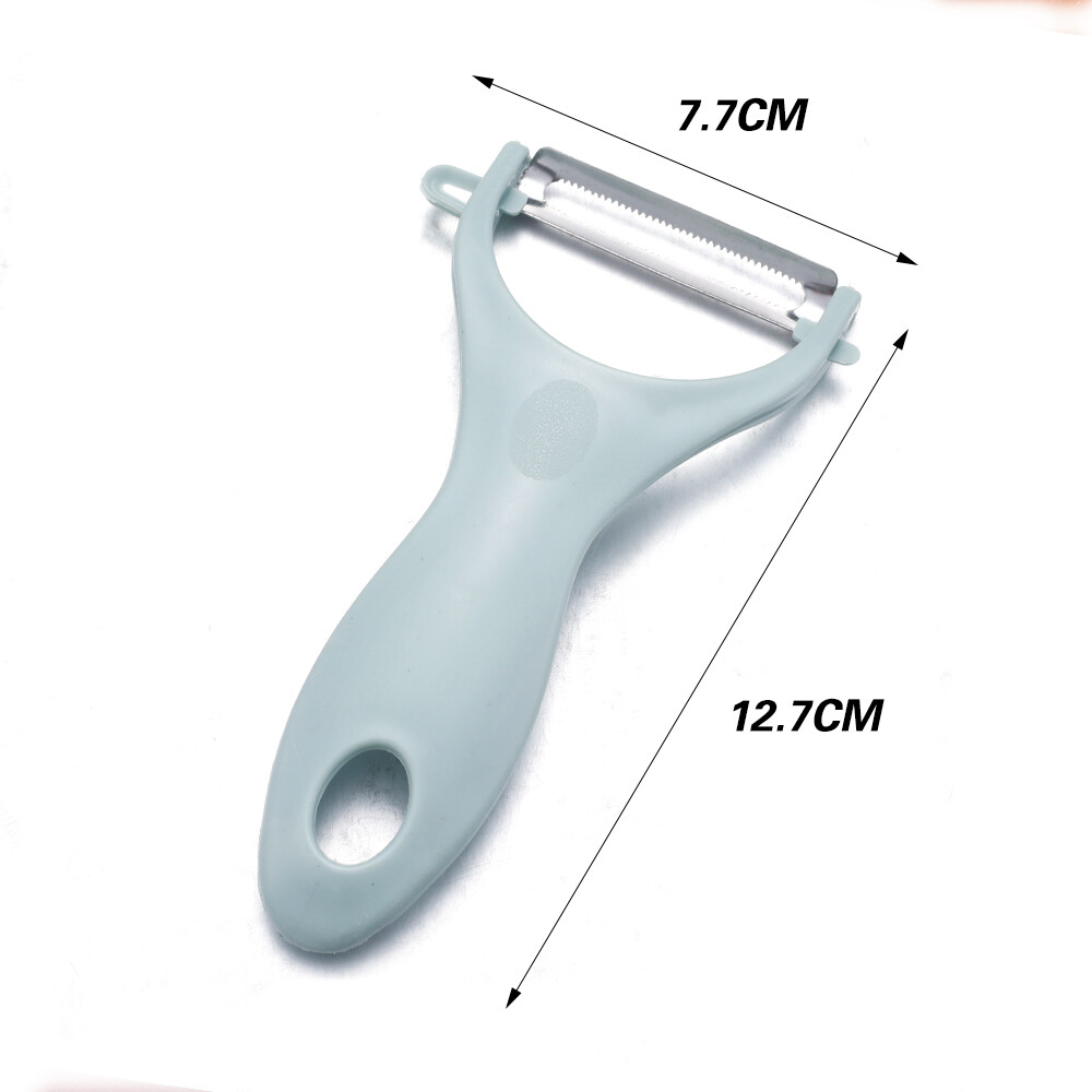 【Homior】1/3PCS Multi Functional Stainless Steel Peeler Portable Vegetable Kitchen Multifunctional Peeler Kitchen Household Kitchen Peelers