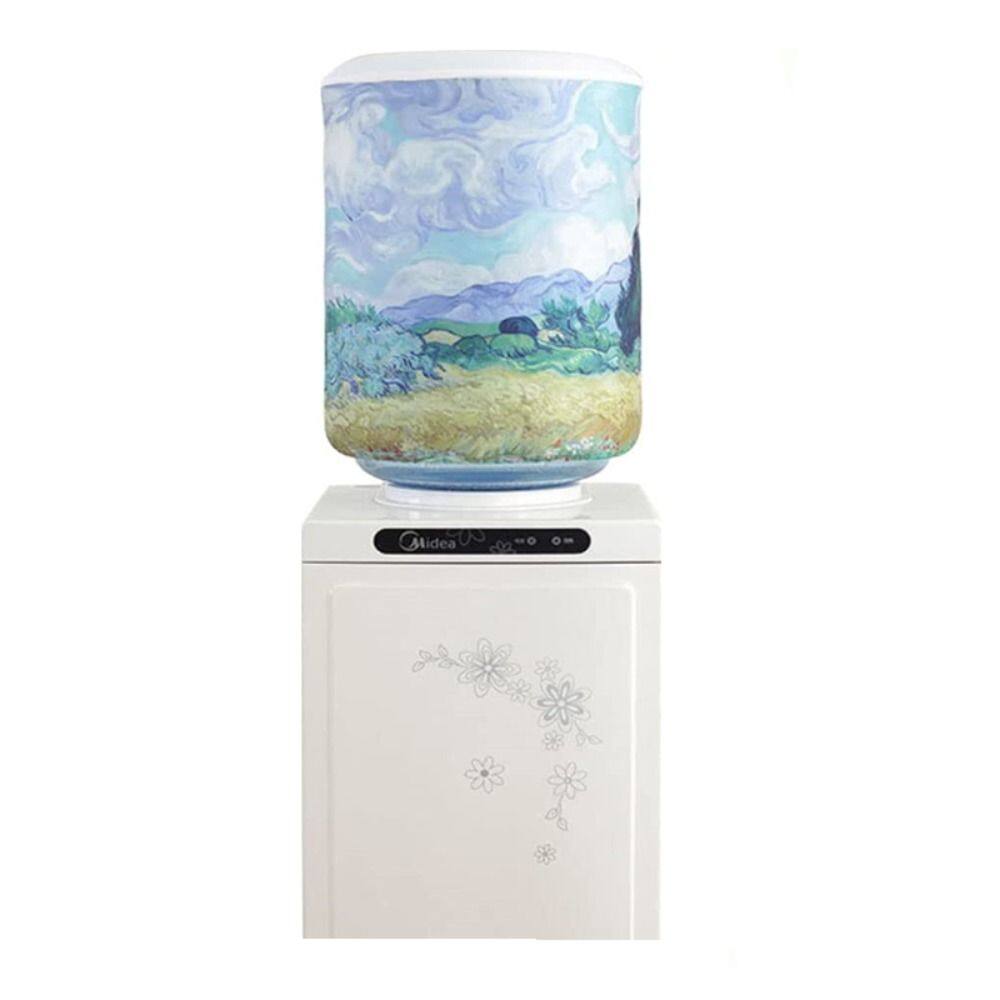 ZIDRYR SHOP Fabric Water Dispenser Elastic Bottles Cover Office Dust Protector 5 Gallon Water Bottles