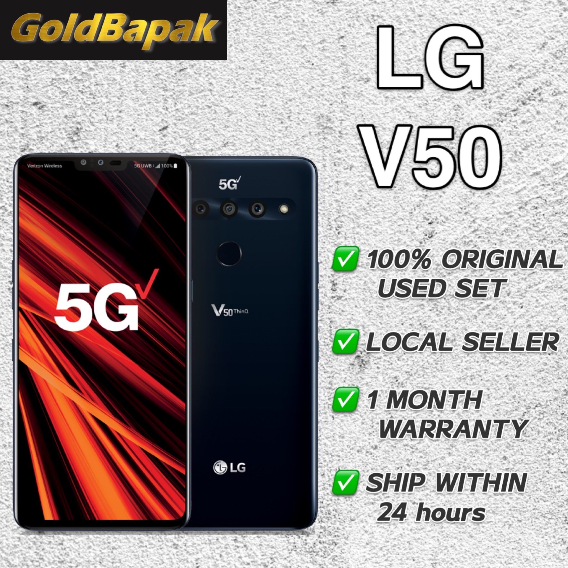 lg v50 thinq used