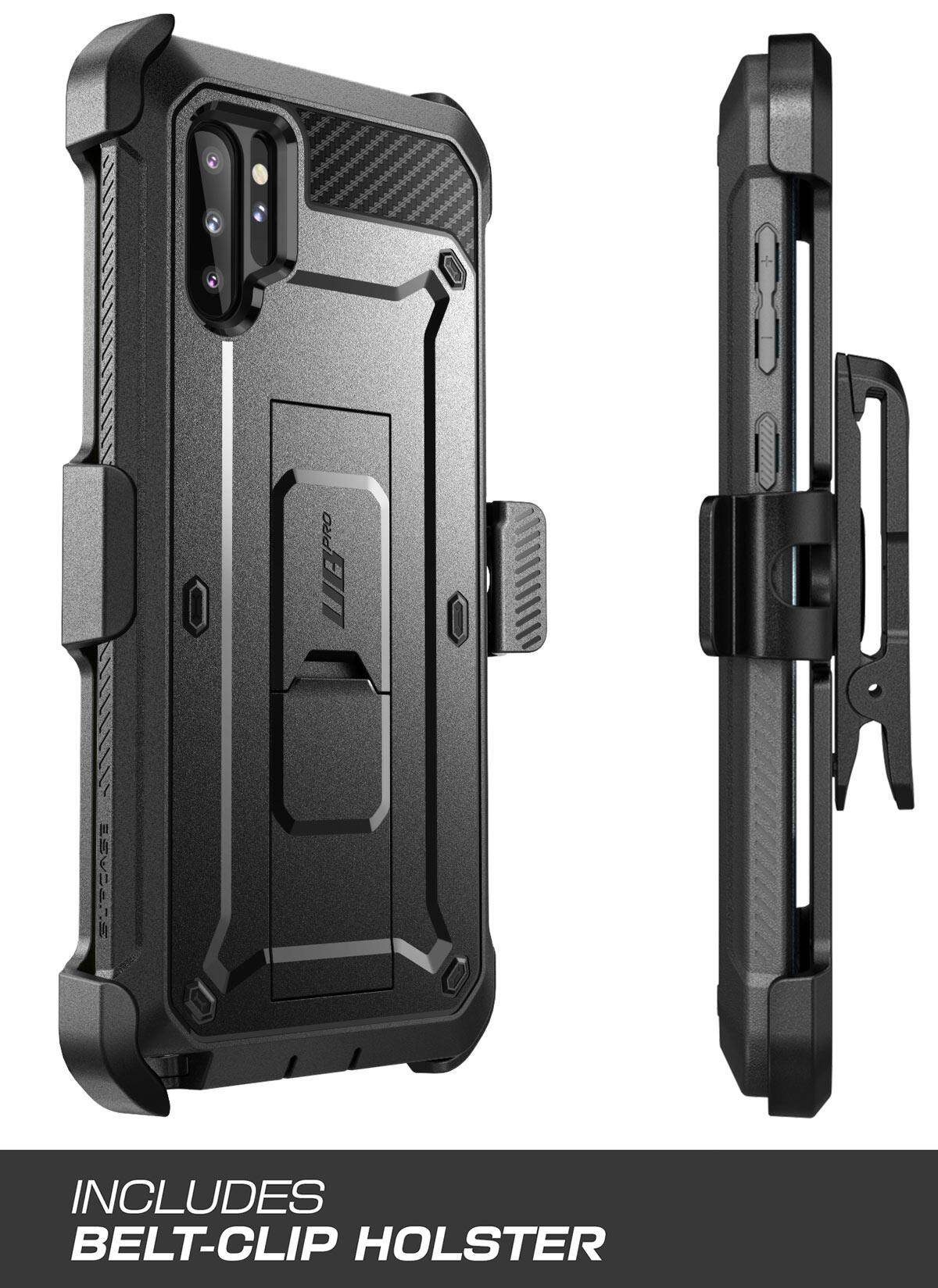 Ốp SUPCASE Cho Samsung Galaxy Note 10 + Plus, Ốp Chống Sốc Toàn Thân Với Bao Da Và Chân Đế Không Có Bảo Vệ Màn Hình, Dành Cho Galaxy Note 10 + Plus//Note 10 Plus 5G
