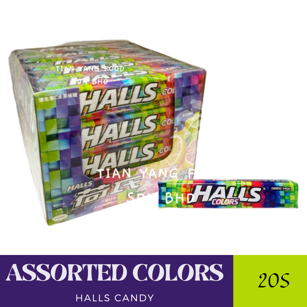 HALLS CANDY/GULA-GULA HALLS/MONDELEZ/PEMBORONG GULA | Lazada