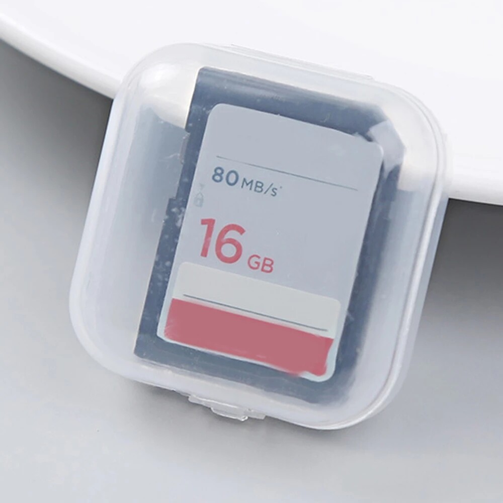 【PrettySet】5/10Pcs Mini Portable Plastic Transparent Storage Boxes Square Pill Jewelry Earplug Earring Box Home Organization box