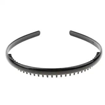 Fenteer Men Resin Toothed Sports Football Soccer Hair Headband
