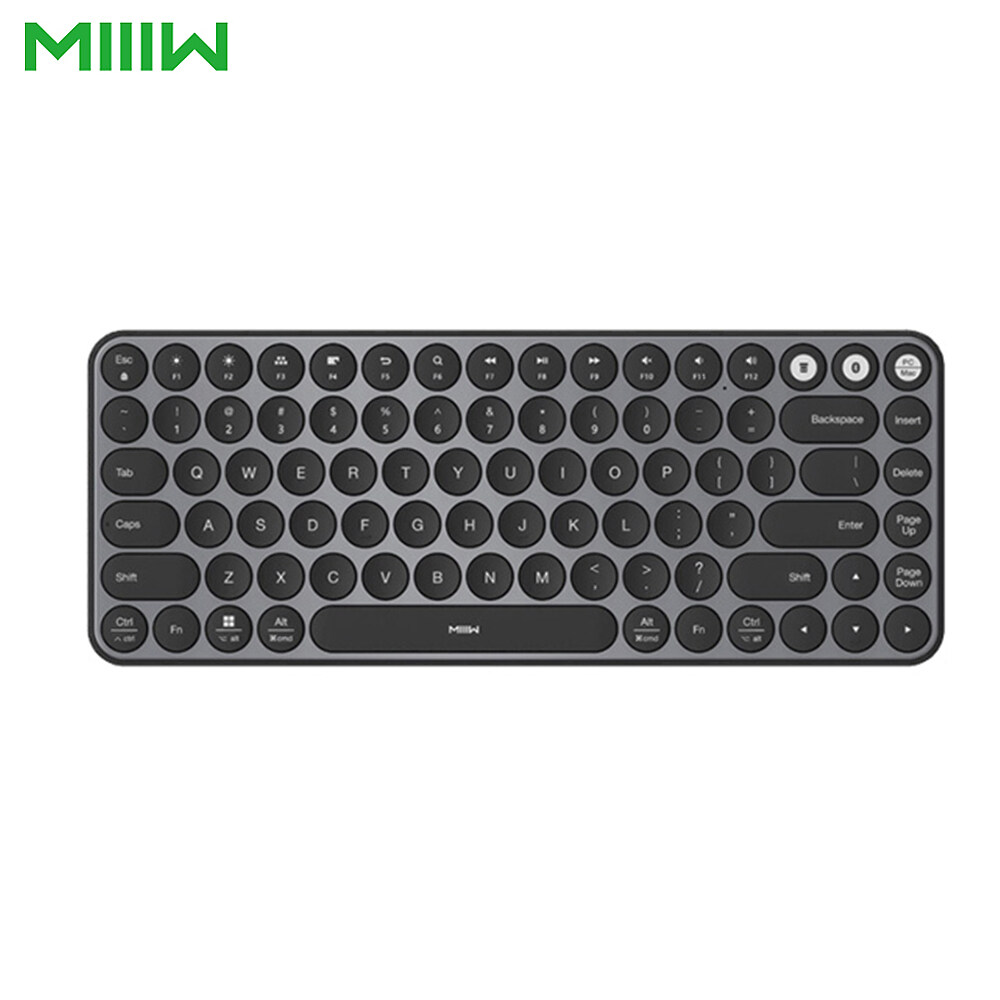 Bàn Phím Cơ 85 | Top bán chạy Lazada Shopee Sendo Tiki 40 MIIIW Bàn Phím Chế Độ Kép BT Mini Bàn Phím Đa Thiết Bị 85 Phím 2.4GHz Bàn Phím Không Dây Tương Thích Với Mac iPad iPhone Windows Android Cho Máy Tính Văn Phòng Máy Tính Xách Tay Máy Tính Bảng
