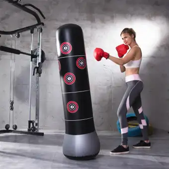 inflatable punching bag target