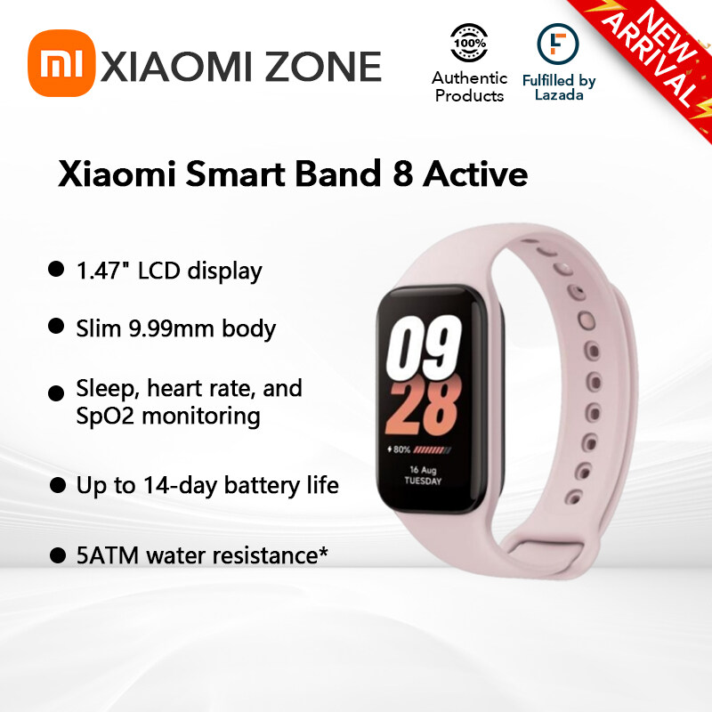 New Arrival-Original Global Version Xiaomi Smart Band 8 Active (In ...