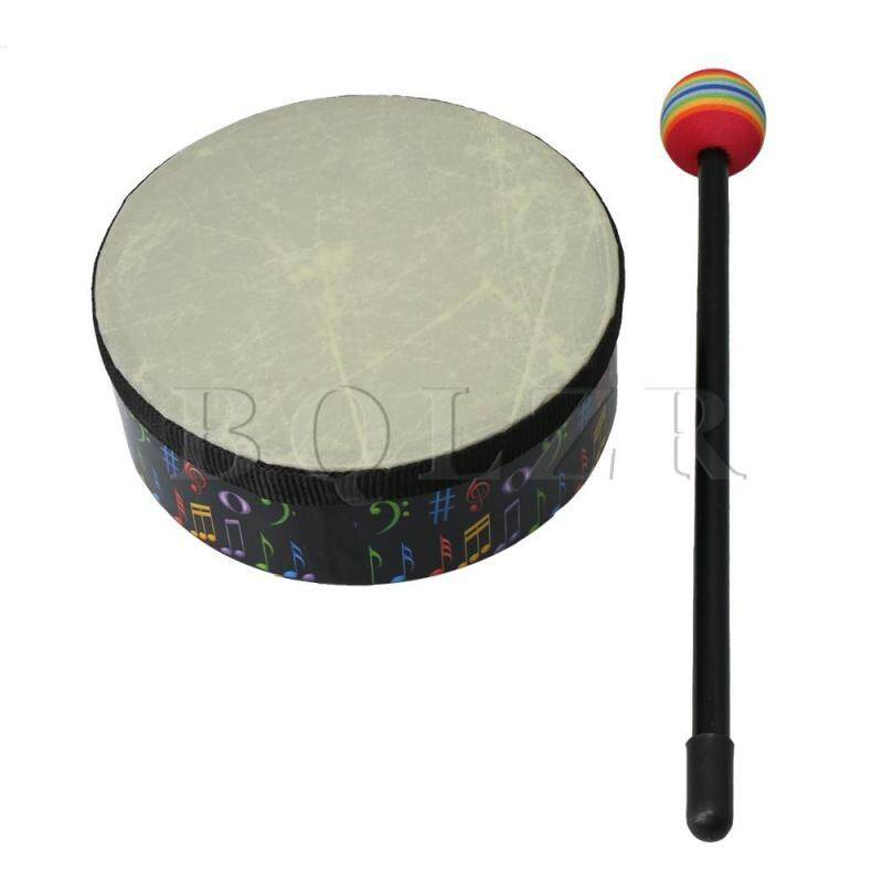 6 Inch Trẻ Em Bộ Gõ Tay Trống trong Ký Hiệu Âm Nhạc Thiết Kế Nhiều Màu