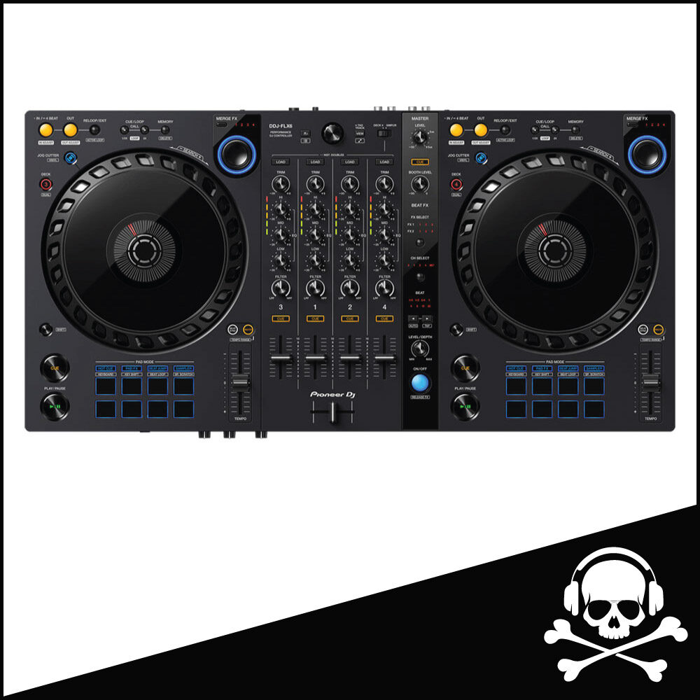 Pioneer DDJ-FLX6-GT 4-Channel DJ USB MIDI Controller Decks for