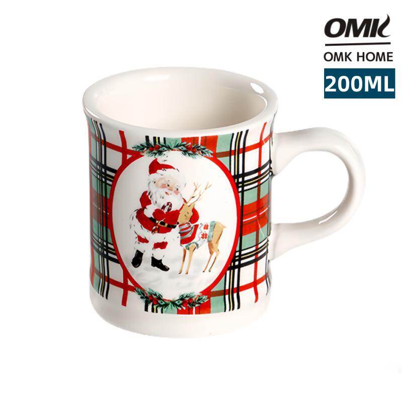Omk dòng sản phẩm giáng sinh 200ml Cốc gốm cốc cà phê