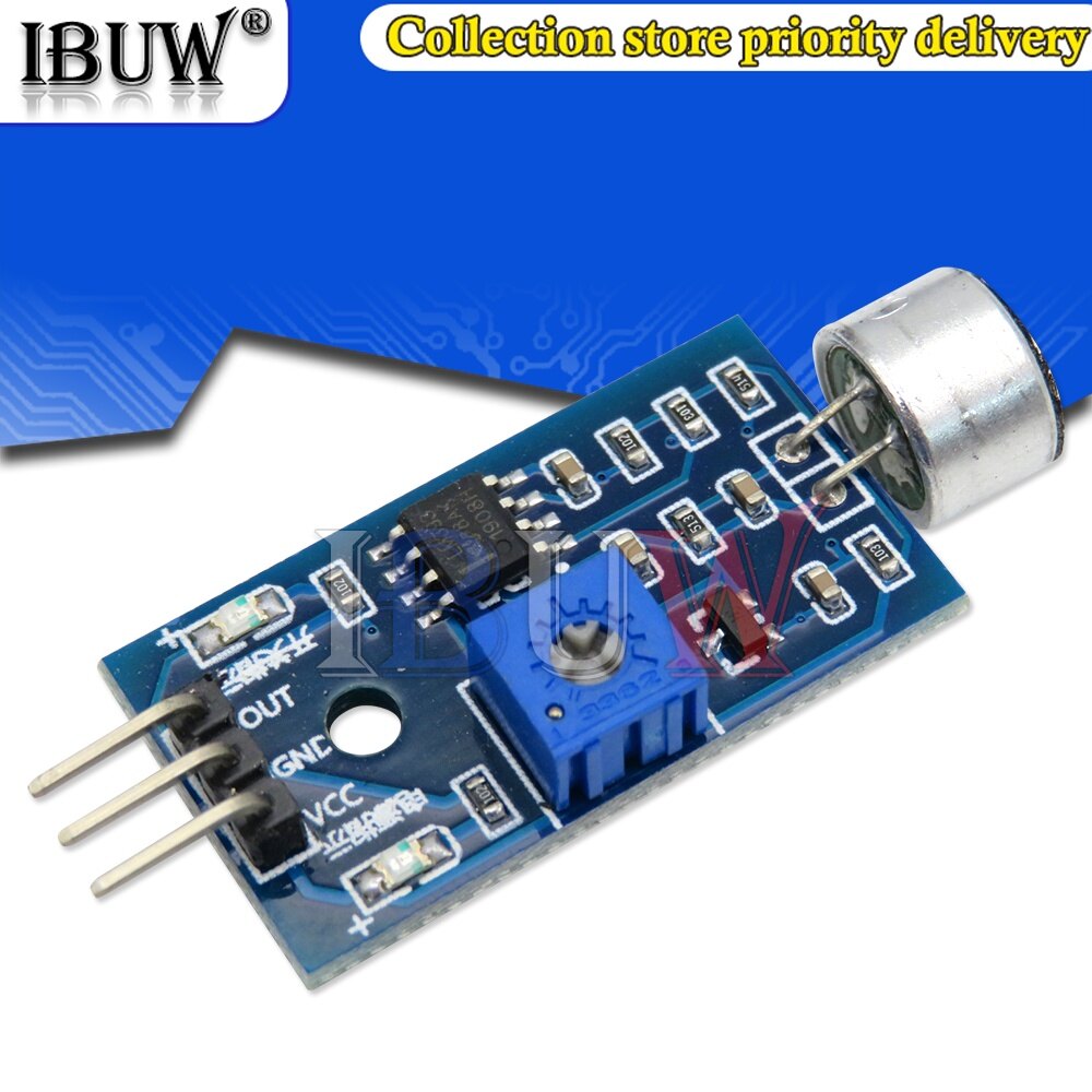 3Pin Voice Sound Detection Sensor Module Intelligent Smart Robot Helicopter Airplane Boart Car for arduino Diy Kit