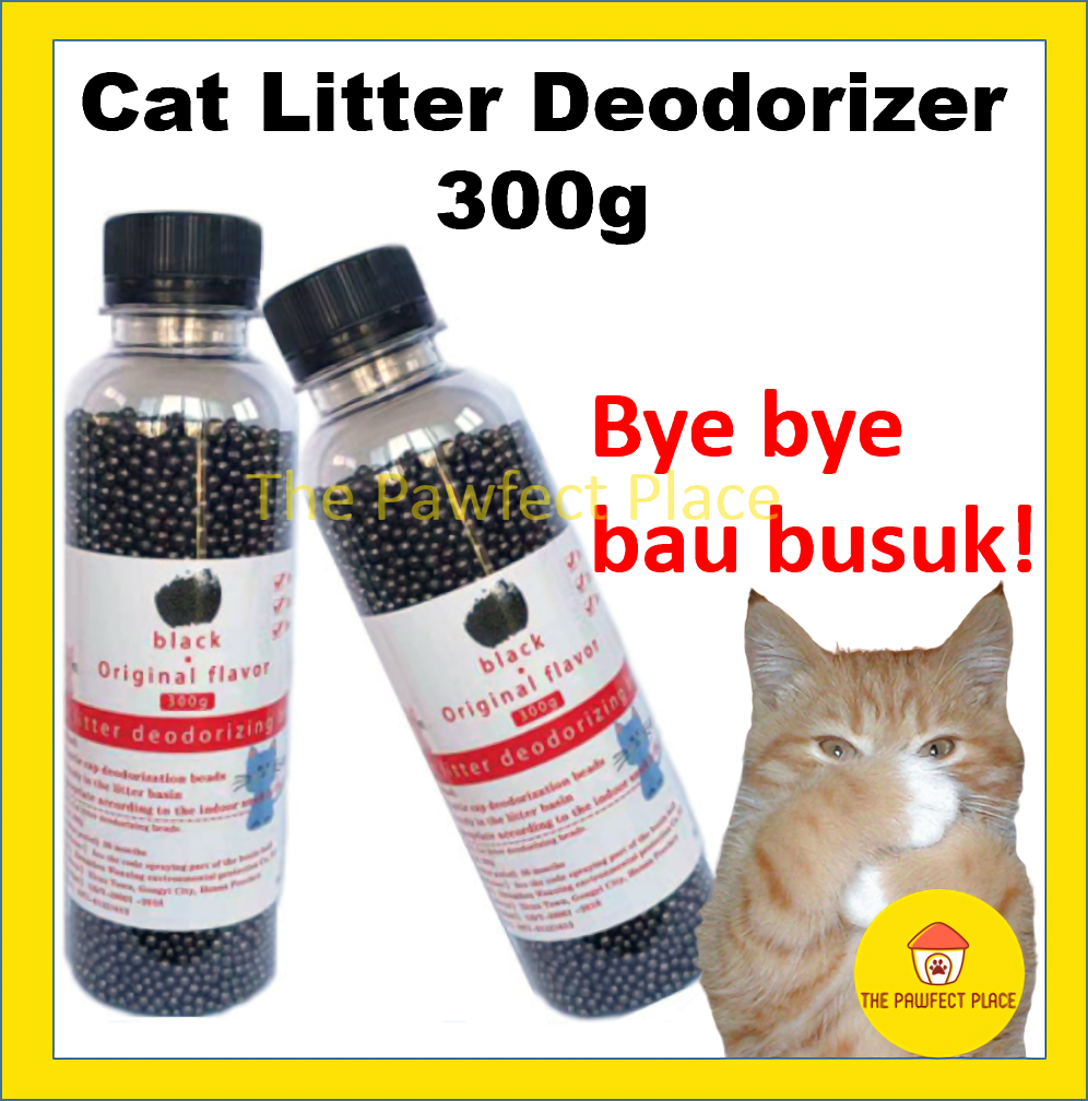 300g Pet Litter Deodorant Anti Smell Natural Charcoal beads Cat litter