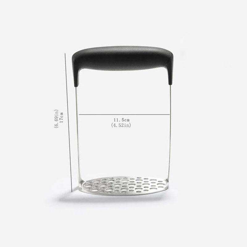 Hand Press Potato Masher Ricer Smooth Mashed Potatoes Crusher Fruit Vegetable Kitchen Gadgets Stainless Steel