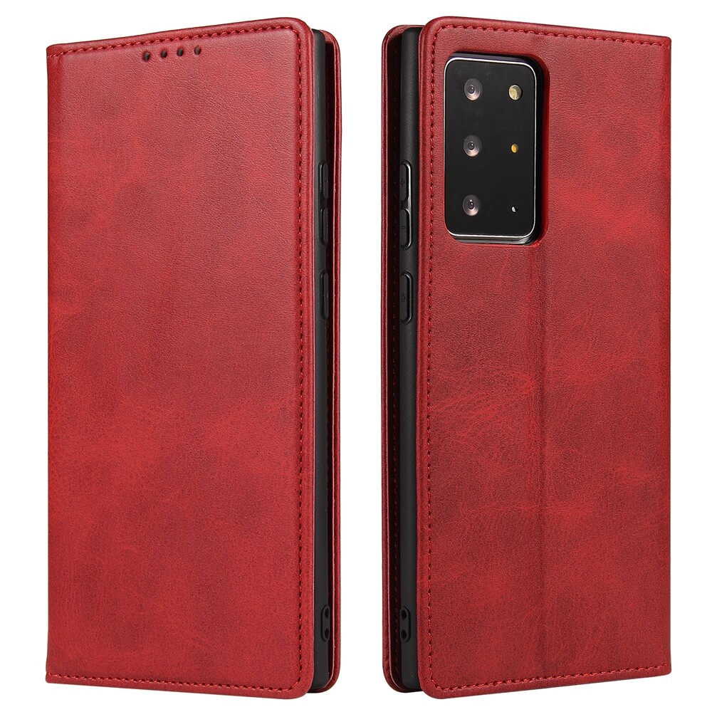 For samsung galaxy note 20 / note 20 ultra / note 10 / note 10 plus / note 9 / note 8 phone case magnetic leather wallet card slots flip cover casing