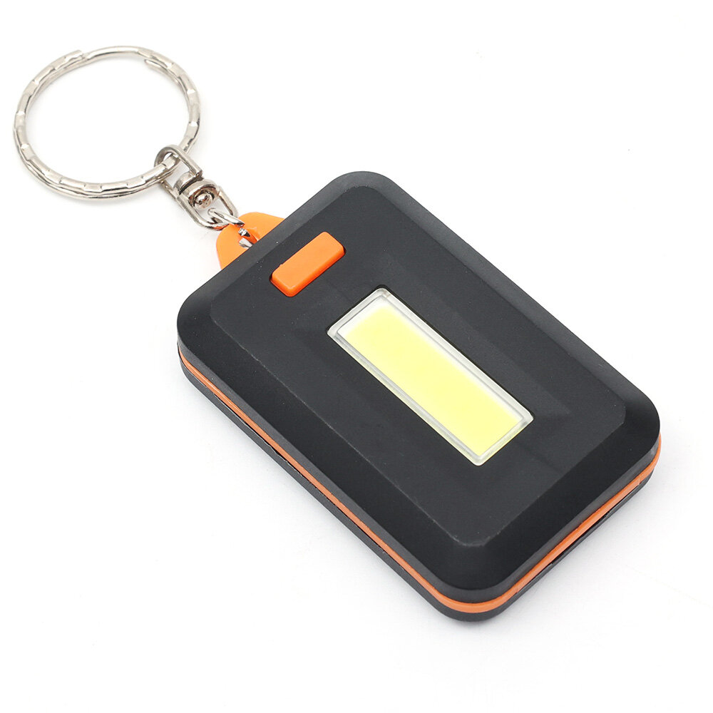 Multifunctional Portable Mini COB Keychain Light Flashlight for Outdoor Hiking Camping Keychain Torch Night Lamp