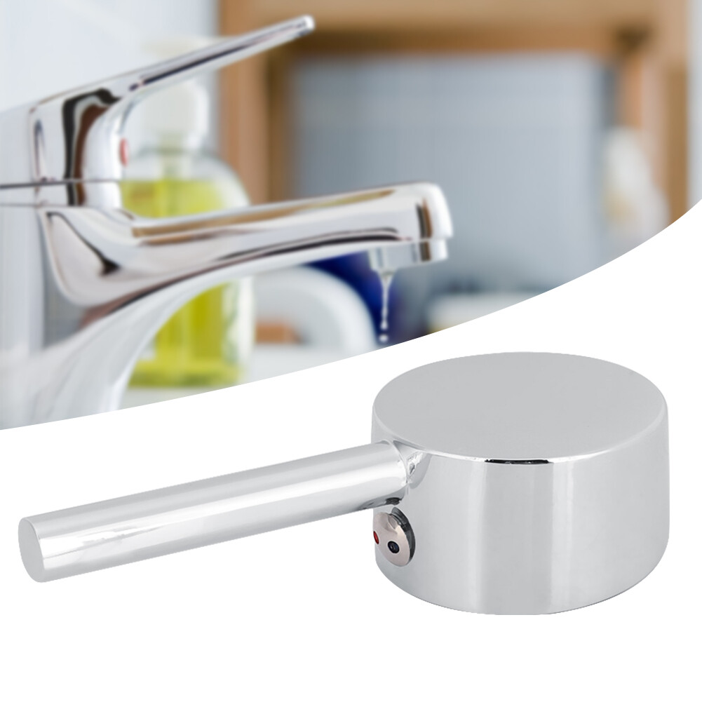 Faucet Lever Handle, Zinc Alloy Water Tap Handle, Bath Hardware Bath Accessories for Bathroom Kitchen