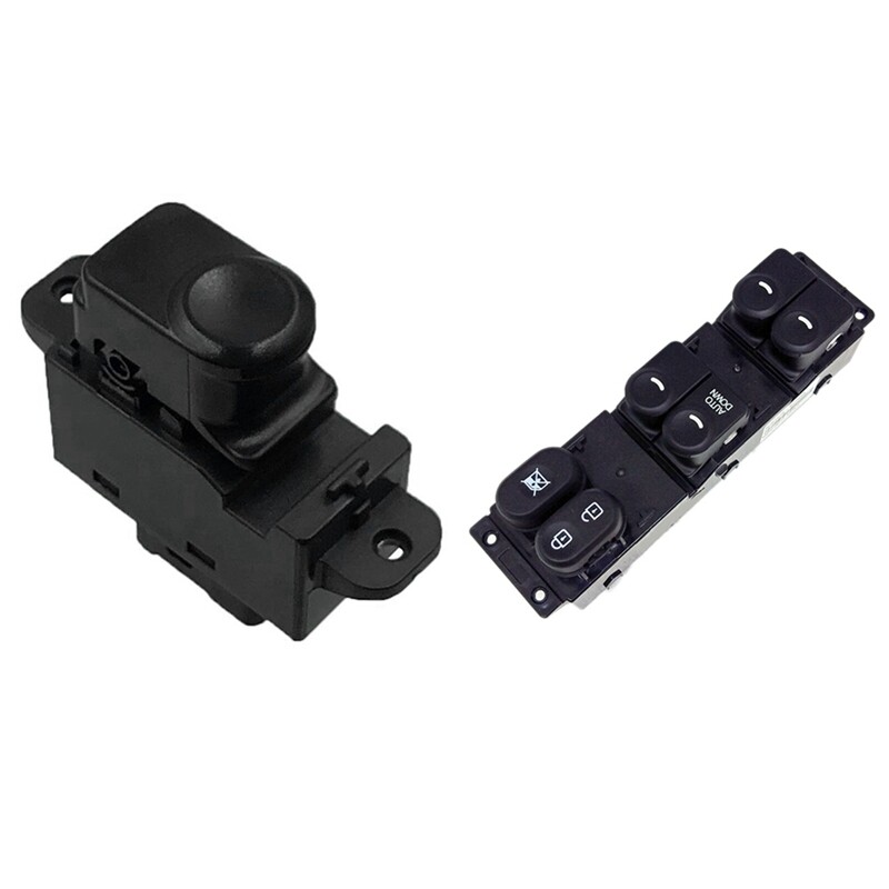 Car Power Window Main Switch Button with Window Single Lifter Switch Button,for Hyundai Accent Solaris 2011-2017