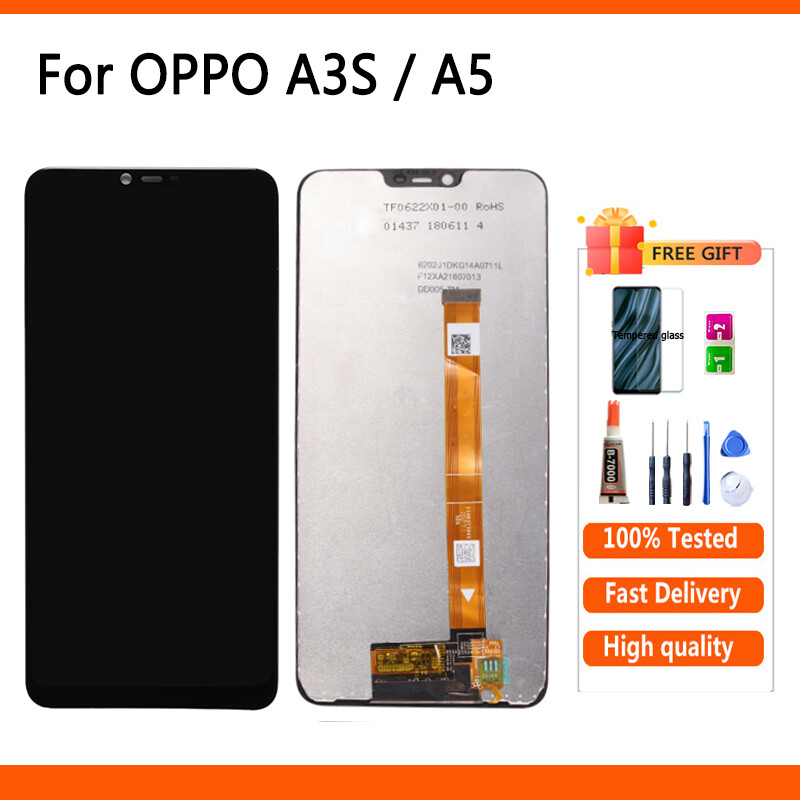 lcd oppo a3s cph1853