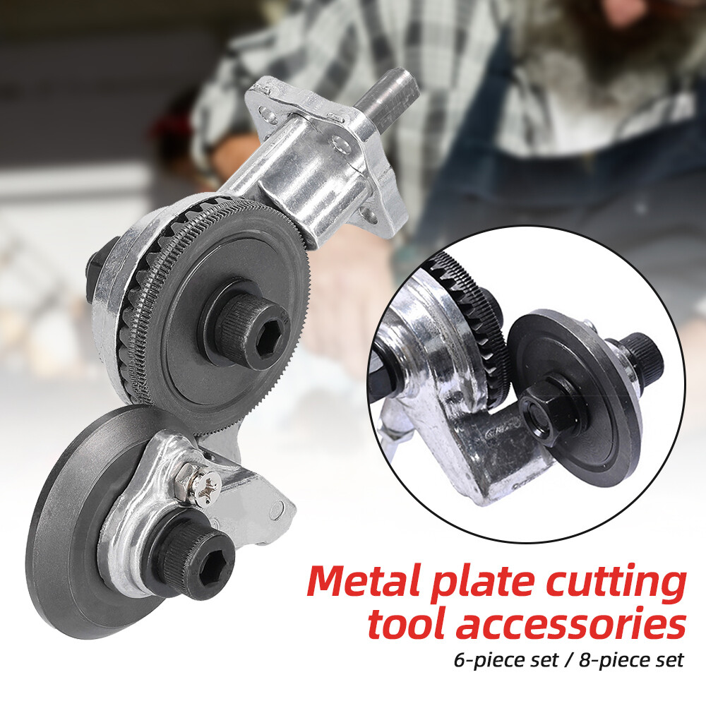 Diyiot Electric Drill Plate Cutter Sheet Metal Cutting Machines Sawing Machines Free Cutting Tools Sheet Metal Cutting